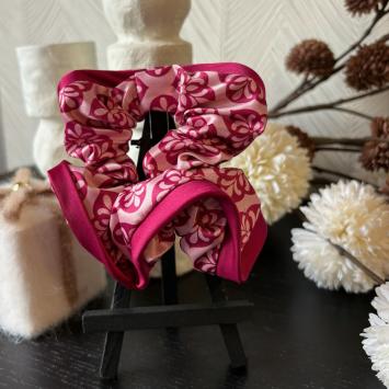 Scrunchie framboosroze blossom