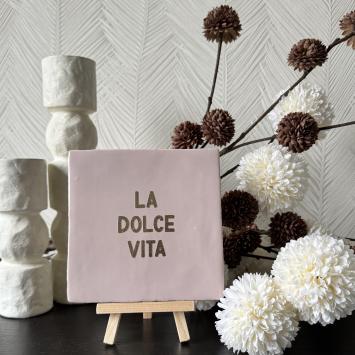 La dolce vita zalmroze,goud