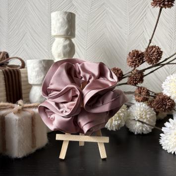Scrunchie licht roze