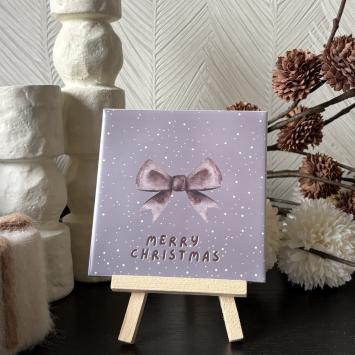 Merry Christmas met strik